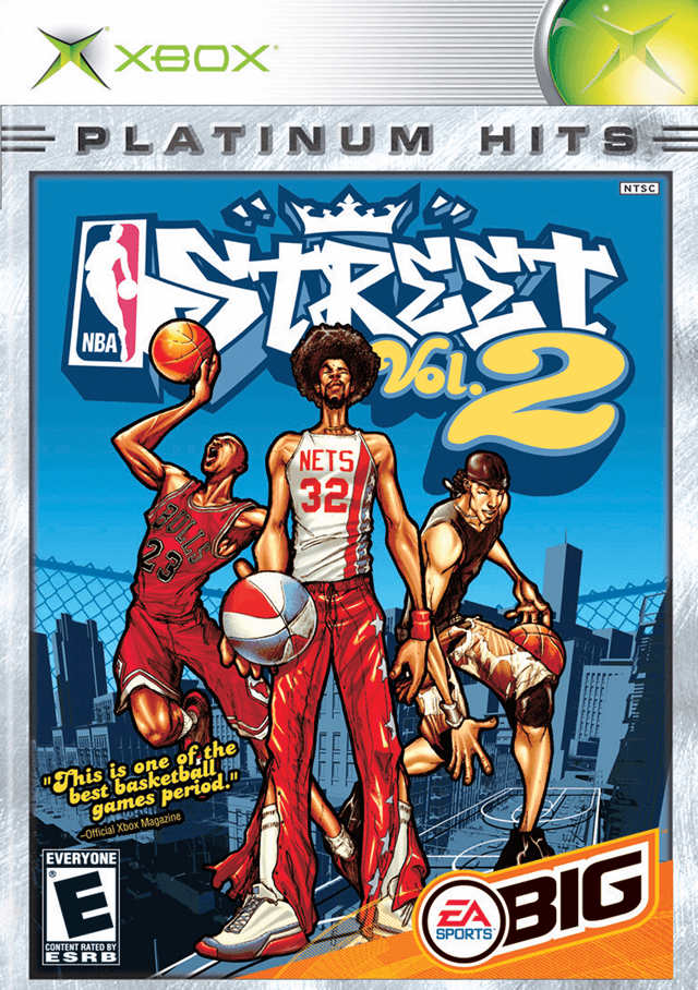 NBA Street Vol 2 box art for Xbox